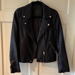Blank NYC Black Leather Jacket